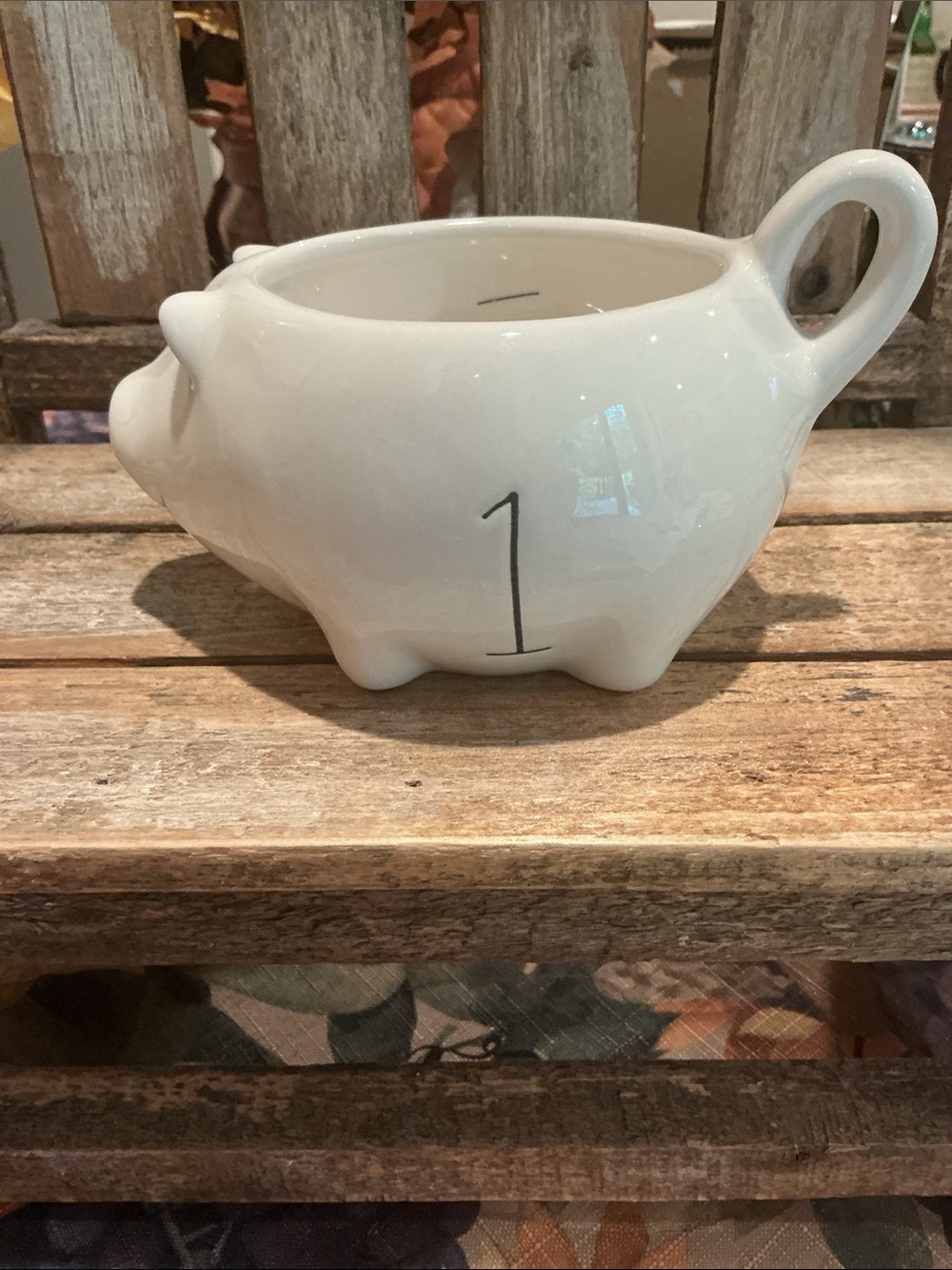EUC - Rae Dunn Pig Measuring Cup Set - Picture 3 of 7